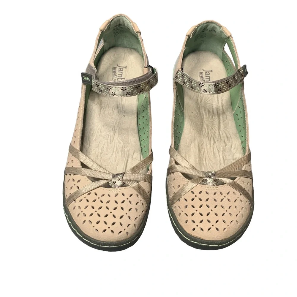 Jambu Women's Cherry Blossom Casual Shoes Size 8.5 - Picture 2 of 11